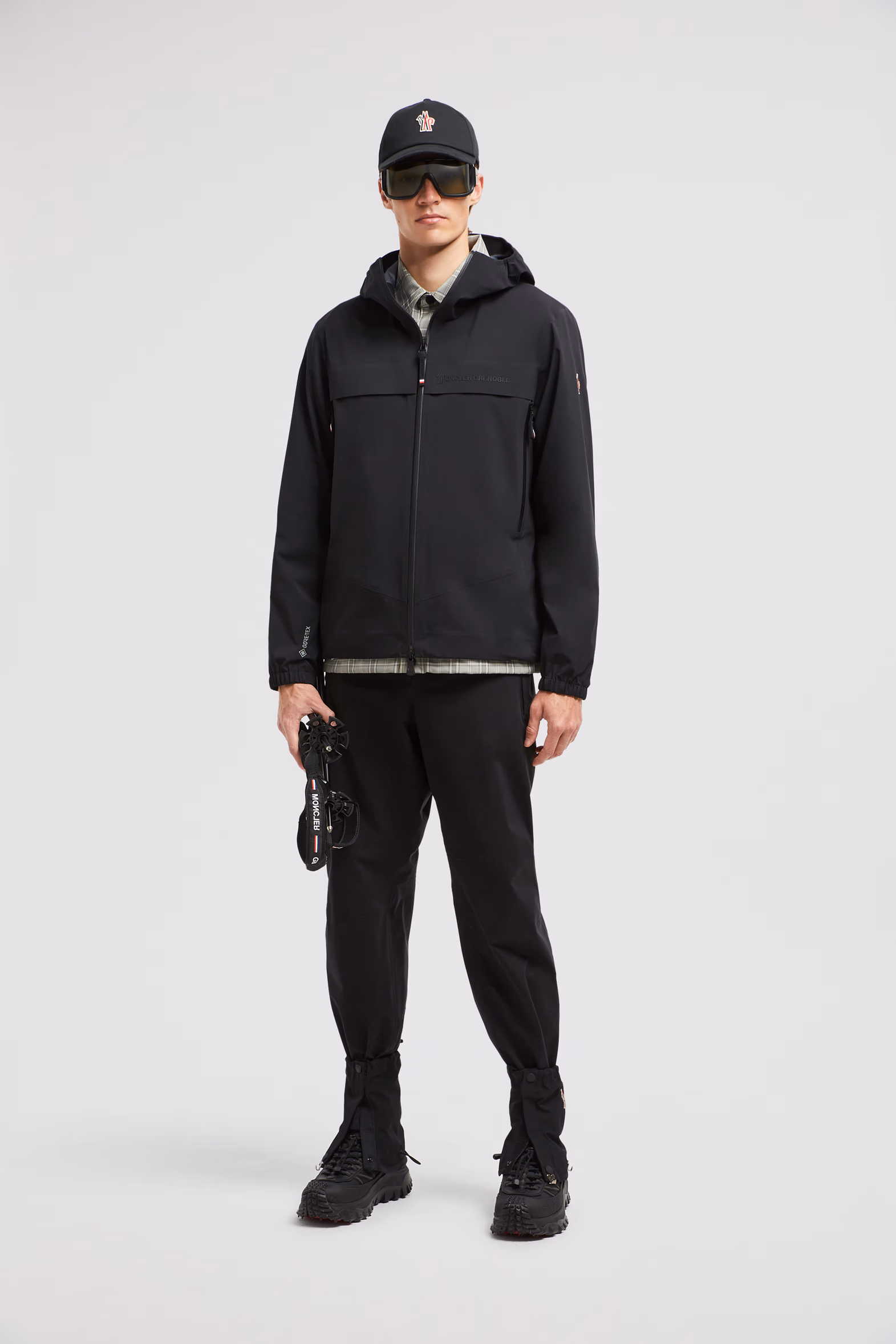 Shipton Hooded Shell Jacket Men Black Moncler 0